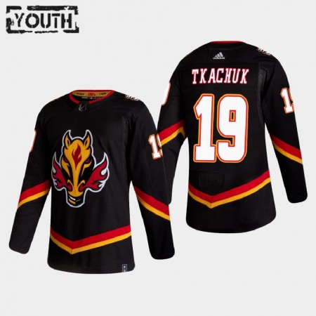 Dresovi Calgary Flames Matthew Tkachuk 19 2020-21 Reverse Retro Authentic - Dječji